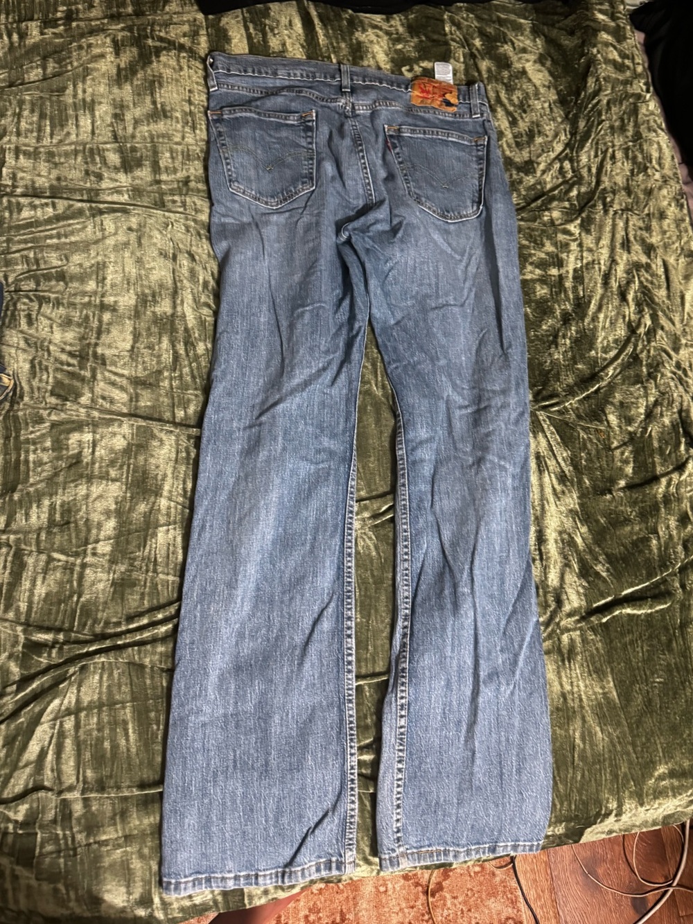 Levi's Men's Blue Bootcut Jeans